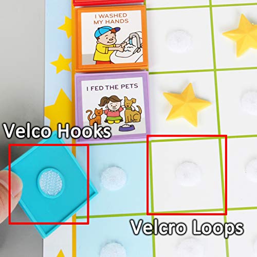 Tabla de comportamiento infantil magnética de 17.5 x 13.5 pulgadas 4
