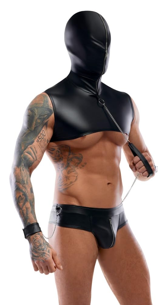 Svenjoyment Bondage 21804721701 Débardeur et String Noir S