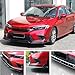STSEV01 Front Bumper Lip Splitter Spoiler Compatible with Honda Civic Sedan/Hatchback/EX/EX-L/LX/Sport/Touring 2022 2023 2024 11TH Gen Air Dam Chin Body Kit Underbody Lip Exterior Accessories