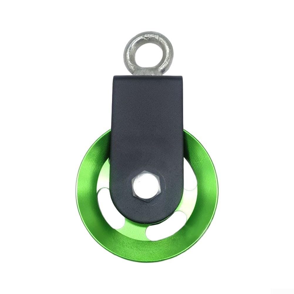 para rueda Polea Gimnasio 88mm Silenciosa Aleación Aluminio(Green)