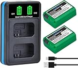 nex 5n vs 5t Práctico y ahorra tiempo: el cargador de carga dual tiene dos ranuras de carga independientes, por lo que puede cargar dos baterías simultáneamente o cargar una batería por separado. También puede cargar tu batería original.