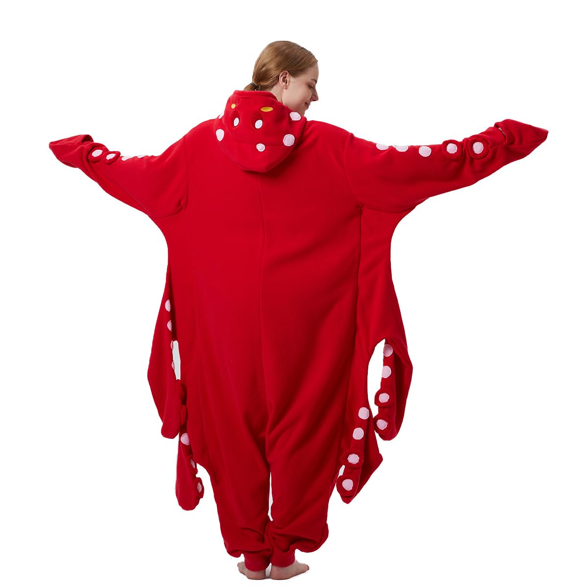 wotogold Pyjama Pieuvre Animal Costumes de Cosplay Adulte Unisexe