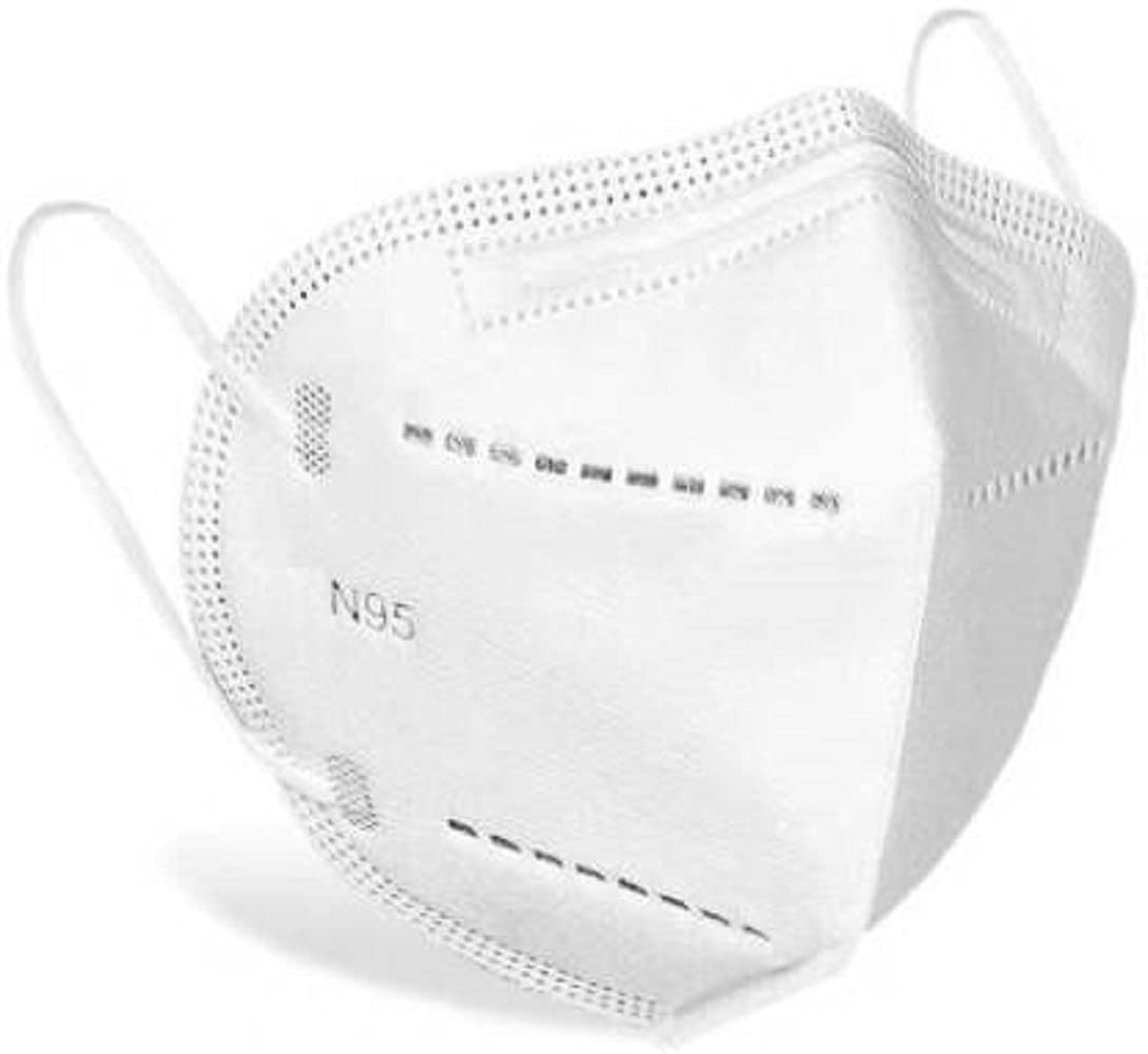 7Shield N95 Anti Pollution Face Mask with 5 Layer Filtration Protective Face Mask with 2 Melt Blown Layers, Adjustable plastic coated Nose Pin, FDA/CE Approved(White-20pc) (B08TB4NCW7) Amazon Price History, Amazon Price Tracker