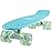 Skateboard Light Blue Complete Youth 22 inch Mini Cruiser Skateboards for Kids Boys Girls Beginners Child Toddler Teenagers Dog Age 5 to 8 (Light Blue)