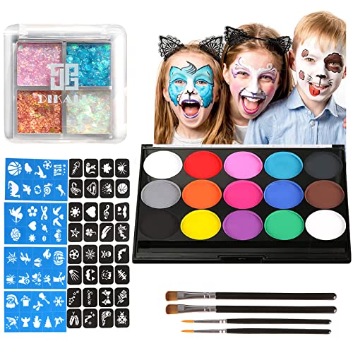 Truccabimbi Body Painting Colori Kit 15 Colori Trucca Bimbi Face...