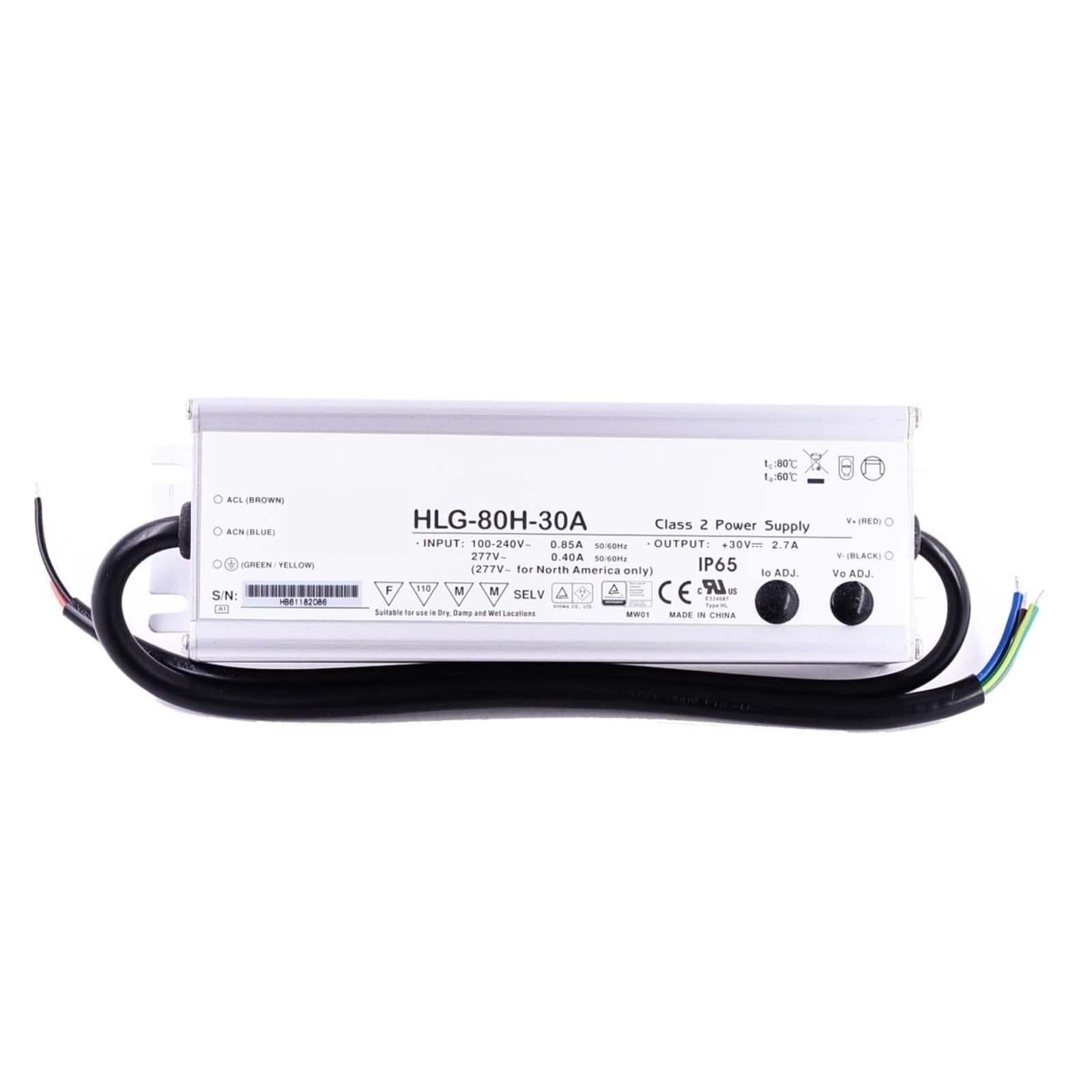 Alimentation LED HLG pour éclairage de jardin et mise en valeur de terrasse