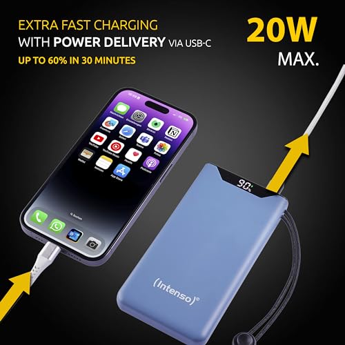 Intenso Powerbank F10000 Blu 10000 mAh con USB-C a Tipo C - 4