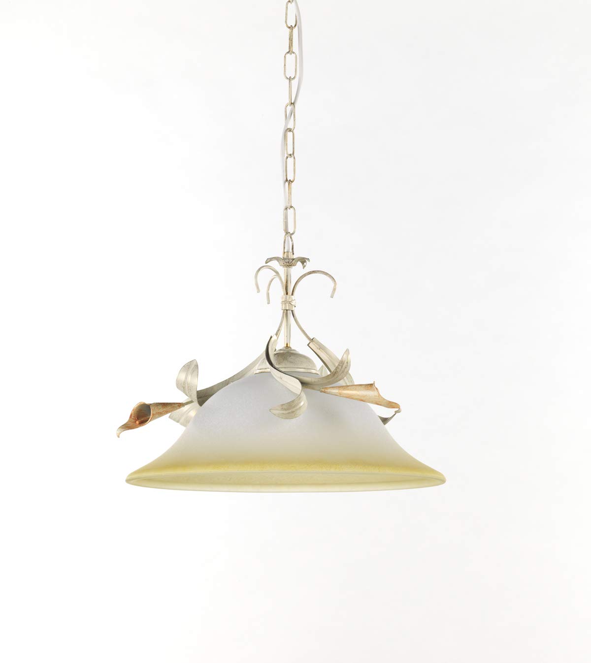Onli Lucrezia Lampada a Sospensione E27, Avorio, 40 cm x h 90 cm