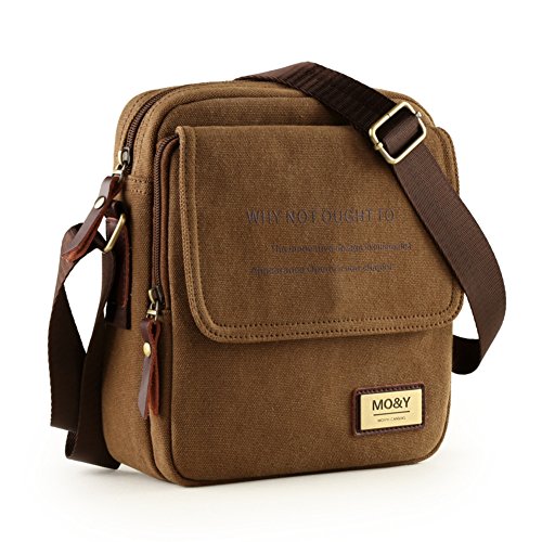 Sac en toile pour hommes mode sac une seule épaule fonctionnel