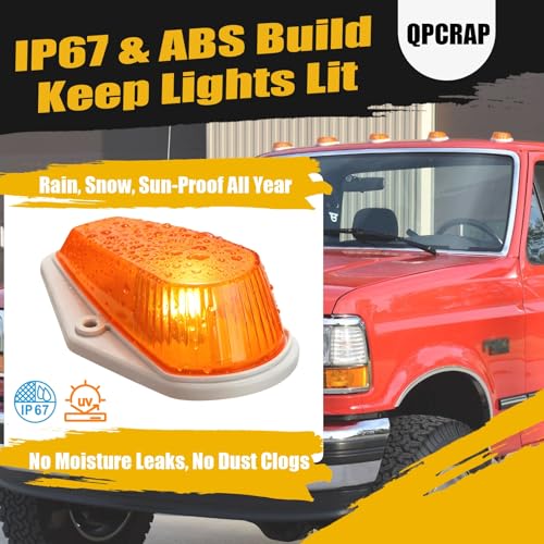 Luces LED para techo de cabina Ford F-Series 5 piezas ámbar miniatura 5