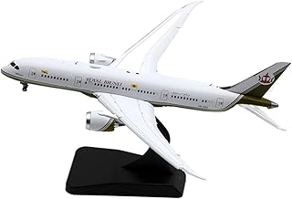 Alloy Collectible Plane Gift 1:400 for Royal Brunei Boeing B787-8 Diecast Aircraft Jet Model Flaps Down