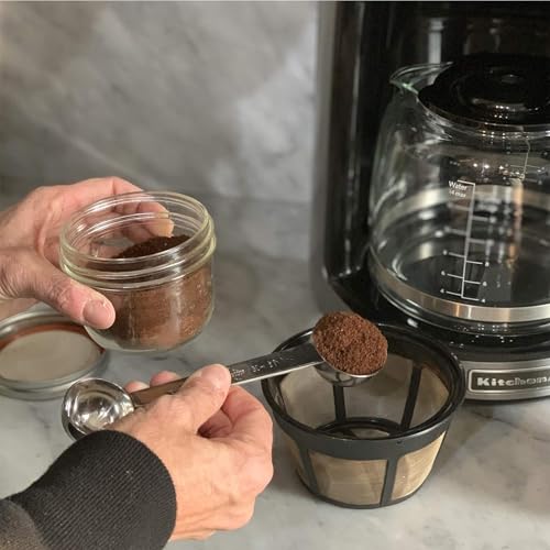 Protein Scoop, 30g Scoop, Measuring Protein Scoop Set, Dual-Headed Stainless Steel Scoop, Powder Dispenser Scoop for Protein Powder, Dispenser Protein Powder, Measuring Scoop, Scoops for Powder - Image 3