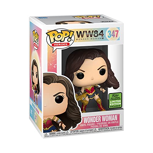 Funko Spring Convention (Eccc) 2021 Exclusive - Wonder Woman 1984 - Wonder Woman With Tiara Boomerang (Metallic)