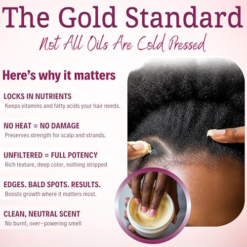 LIV Authentic 100% Raw Batana Oil for Hair Growth - Pure Moisturizing from Honduras, Repairs Split Ends, Strengthens Roots, Botana Aceite De Pure