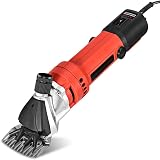Applicazione versatile: Adatto per tosare pecore, capre, alpaca, conigli e cammelli, questo clipper gestisce efficacemente diverse texture del cappotto per la preparazione o la manutenzione quotidiana