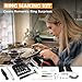 Sidasu 16-in-1 Ring Bender, Heavy Duty Ring Bending Tool,Heavy Duty Spoon Ring Making Kit with Ring Stretcher, Nylon Dies & Sizer Measuring Tools for DIY Jewelry Making