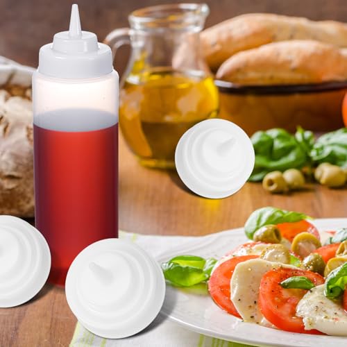 Tapas para botellas de condimentos con punta conica dispensadora de precision 7