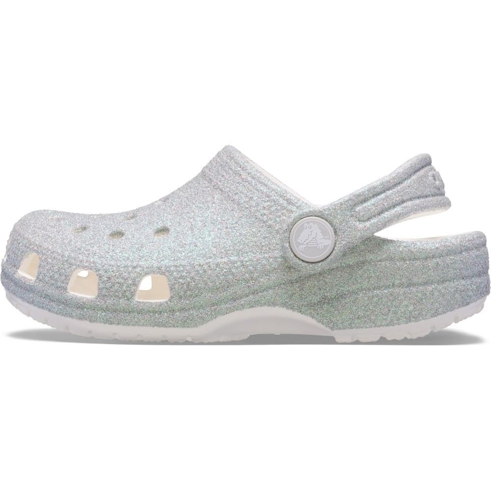 Crocs Classic Iridescent Glitter Cgt, Zoccoli Unisex - Bambini e Ragazzi