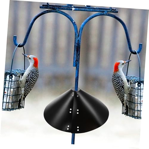 Deflector para comederos de pájaros jardín cobertura colgante resistente PVC 8