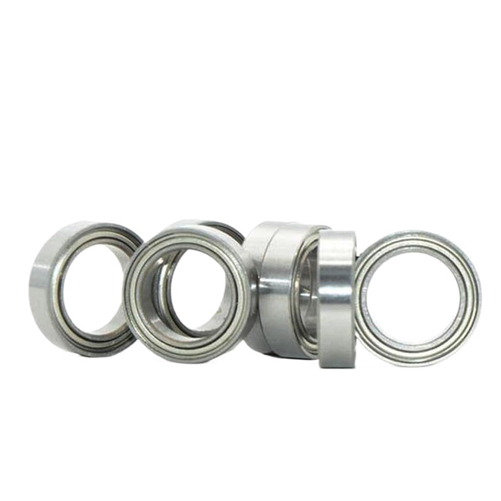 Industrial Shaft Bearings, 10pcs 6701ZZ Bearing ABEC-1 12x18x4mm Thin Wall Section 6701 ZZ Ball Bearings 61701ZZ 6701Z
