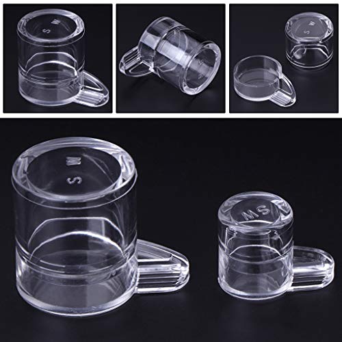 Qiuxiaoaa Ant Feeder Wasserzufuhrbereich für Ant Nest House Farm Acryl Runde Trinkschüssel Feeder Transparent