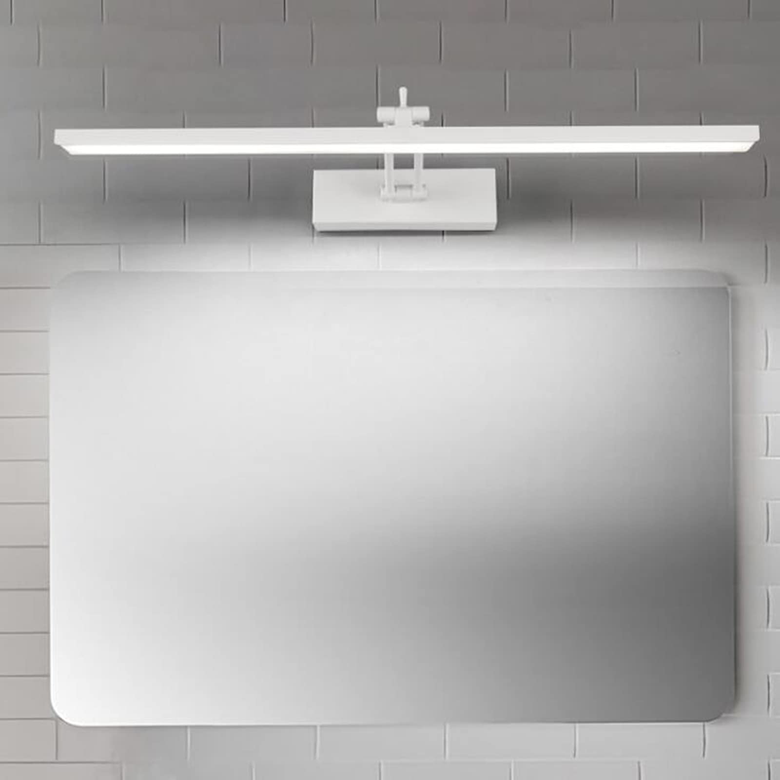 LED Badezimmer Wandleuchte, Eitelkeit Beleuchtung, Spiegel Frontbeleuchtung Einstellbarer Winkel, Make up Lampe, Schrankleuchten, Badleuchten Nebelscheinwerfer Wasserdicht (60