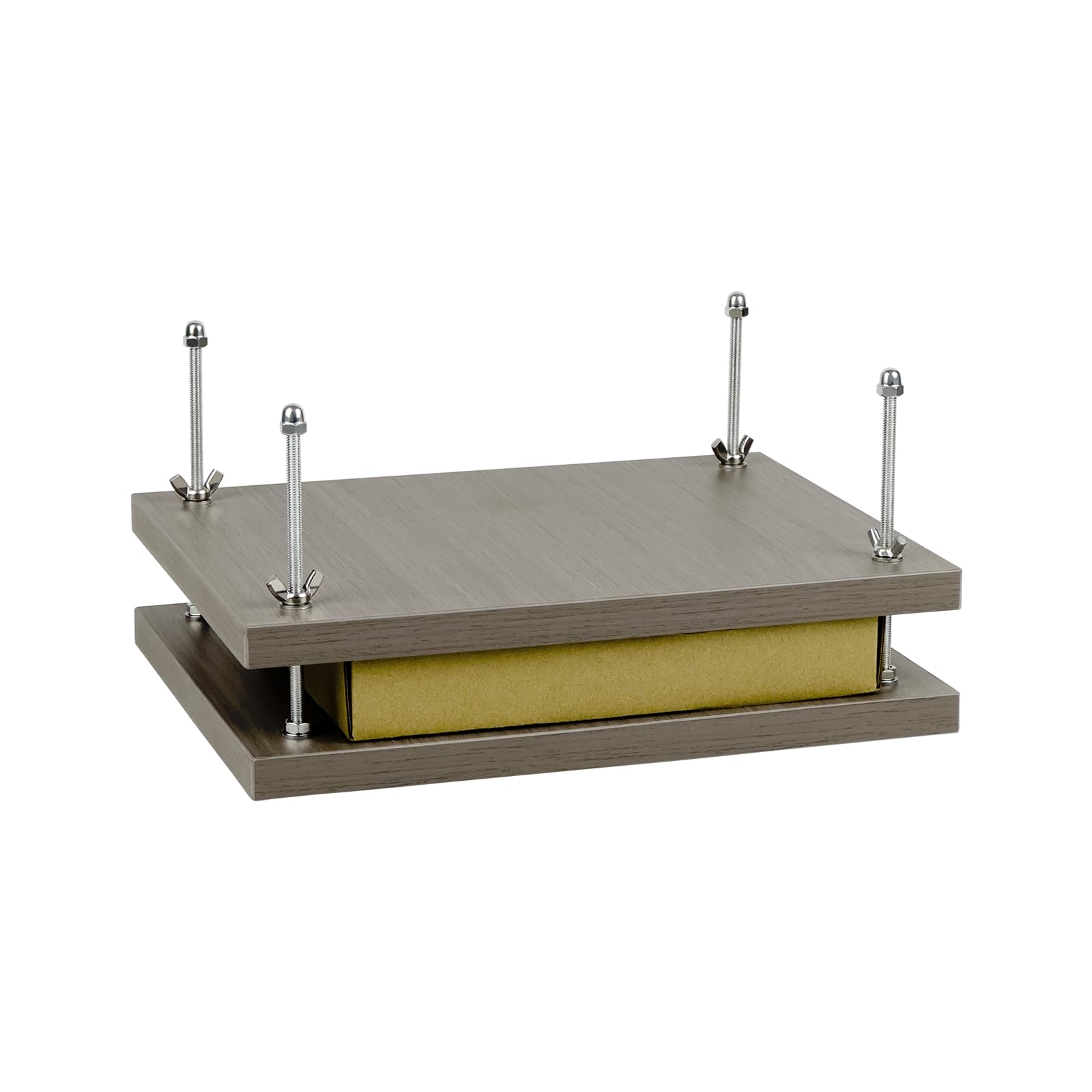 Book Press, Book Press Bookbinding, Paper Press, Book Binding Press, Portable Bookbinding Press for Handmade Bookbinding, Book Binding Clamp, Flower Press Kit 11.8 * 9.1 inch