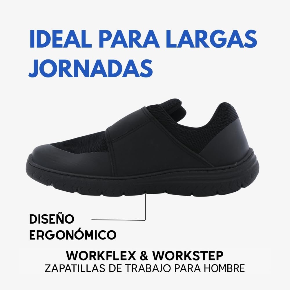 Zapatillas deportivas Workflex & WORKSTEP para hombre - Fabricado en España.