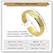 Xusamss Fashion 18K Gold Plated Phoenix Pattern Cuff Bracelet(Gold)