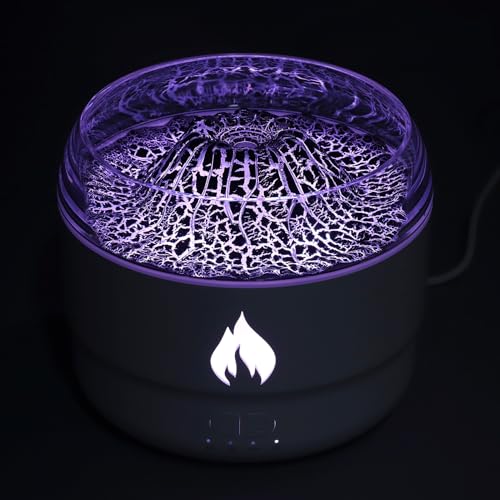 Difusor aromático eléctrico con luz LED y tanque 280ml miniatura 7