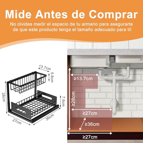 Catálogo de Almacenaje bajo fregadero los mejores 10. 14 Imagen adicional