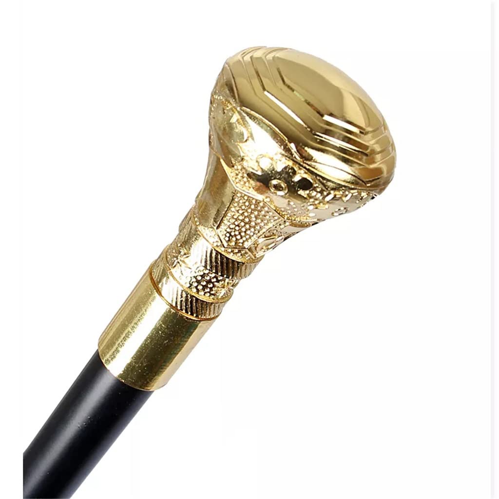 Pattern Gold Handle Walking Stick Stick Man Canne Donne Party Walking Cannes Vintage Staccabile Bastoncino da passeggio