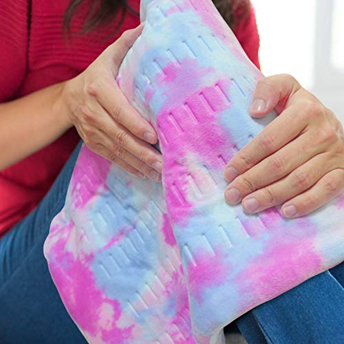 Image of GOQOTOMO Heating Pad Fast-Heating Technology for Back /Waist /Abdomen /Sh-oulder /Neck Pain and Cramps Relief - Moist and Dry Heat Therapy with Auto-Off Hot Heated Pad by-Colorful