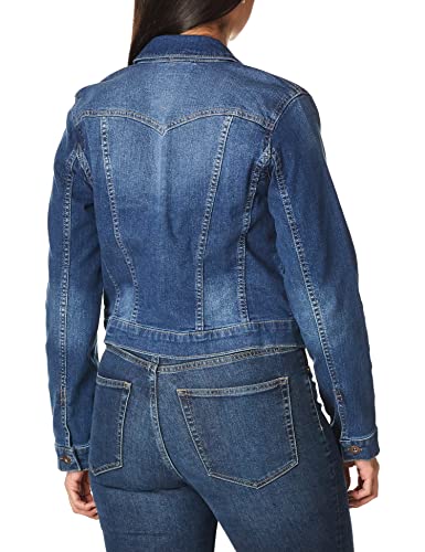 Image of Jessica Simpson womens Pixie Classic Feminine Fit Crop Jean Jacket