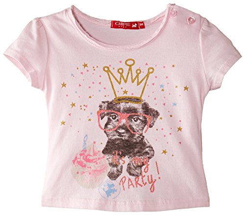 Chipolino tee-Shirt, Camiseta para Bebés, Light Pink 12 Meses (80)