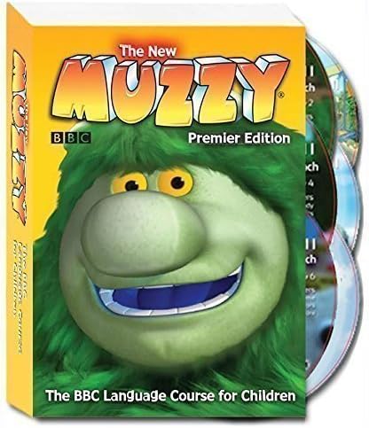Learning Spanish for Kids DVD Sets - Teaching Children and Toddlers with the New Muzzy Premier Edition - The BBC Language Learning System Course - 6 DVD Set + Online Games & Videos