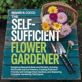 The Self-Sufficient Flower Gardener cover art