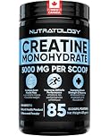 Pure Micronized Creatine Dissolves Easily | Creatine Monohydrate Powder 425g - For Increased Muscle Growth & Performance - Supports Athletic Performance - Creatine Powder for Workouts - 85 Servings