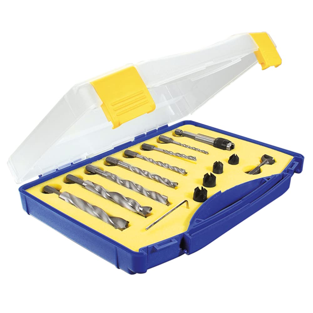 FISCH 013B13SET2 BIT - Punta elicoidale per legno a spirale + set di svasatura