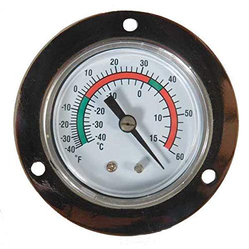 Analog Panel Mt Thermometer, -40 to 60F