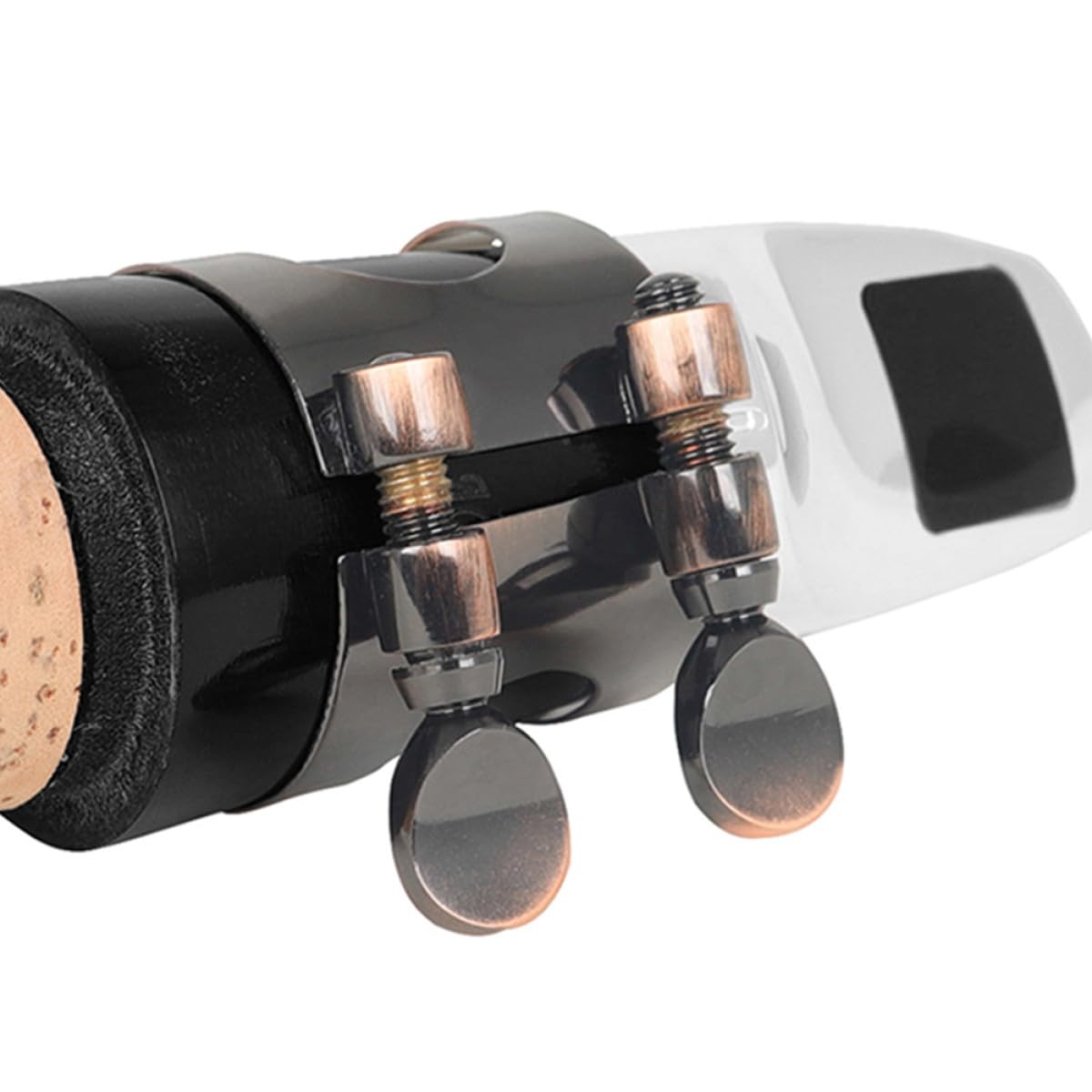SUPVOX 5pezzi Clip Per Testa Di Sassofono Ottone Accessorio Per Strumenti Fiato Facile Installazione e Leggera Ricambio Per Musicisti Professionisti e Principianti Compatibile Con Vari