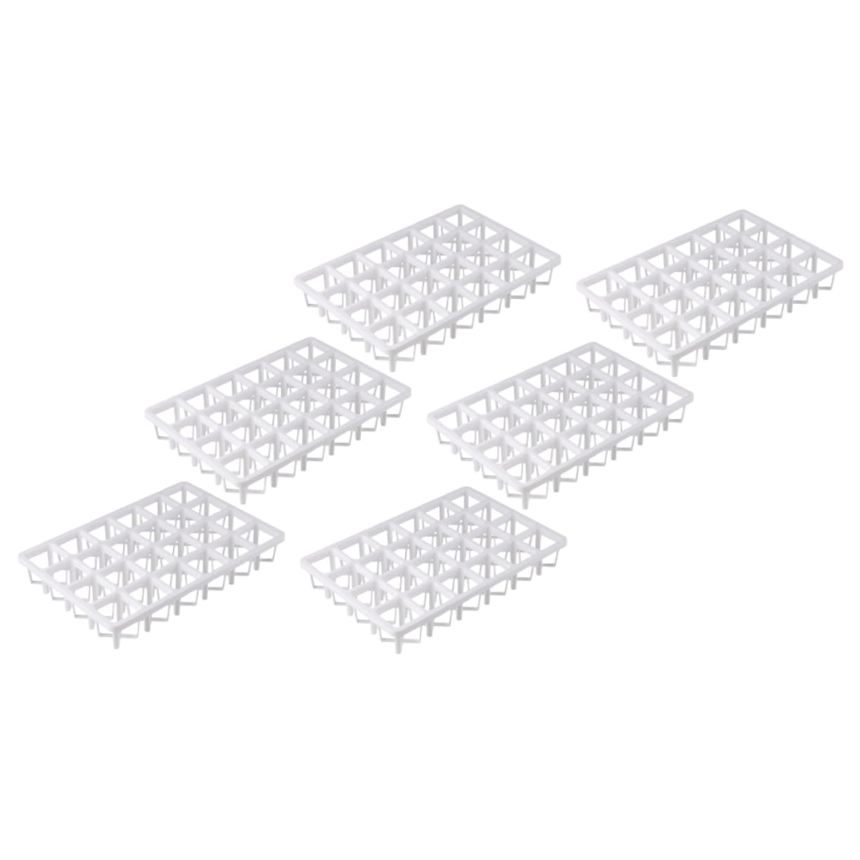 Toyvian 6 Pièces Support de Germination de Plantes Lot de Pots de Semis pour Propagation Culture Intérieur Extérieur