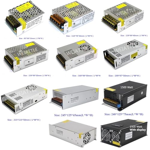 Fuente de alimentación conmutada de 5V 200W para iluminación LED 3