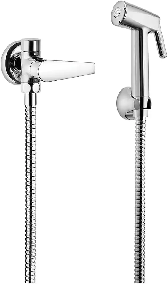 LORENZETTI Ducha Higiênica com Derivação Loren Joy 1985 C32, 7040135, Cromado