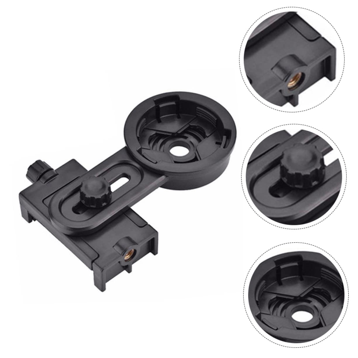 SEWACC Smartphone Microscope Adapter Cell Phone Clip Holder Binoculars Connection for Astrophotography