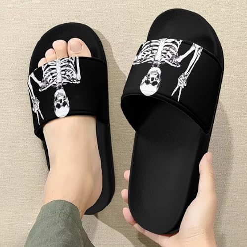 Men's Casual Sandal Slip on Shower Shoes Non-slip Outdoor Indoor Slippers Slide for Men Size 5-143