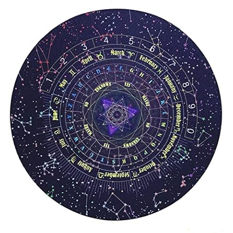 Tookie Divination Mat, Lightweight Round Shape Pendulum Board Cover
