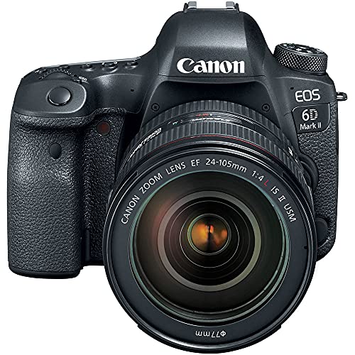 Canon EOS 6D Mark II DSLR con lentes 24-105mm y 50mm miniatura 4