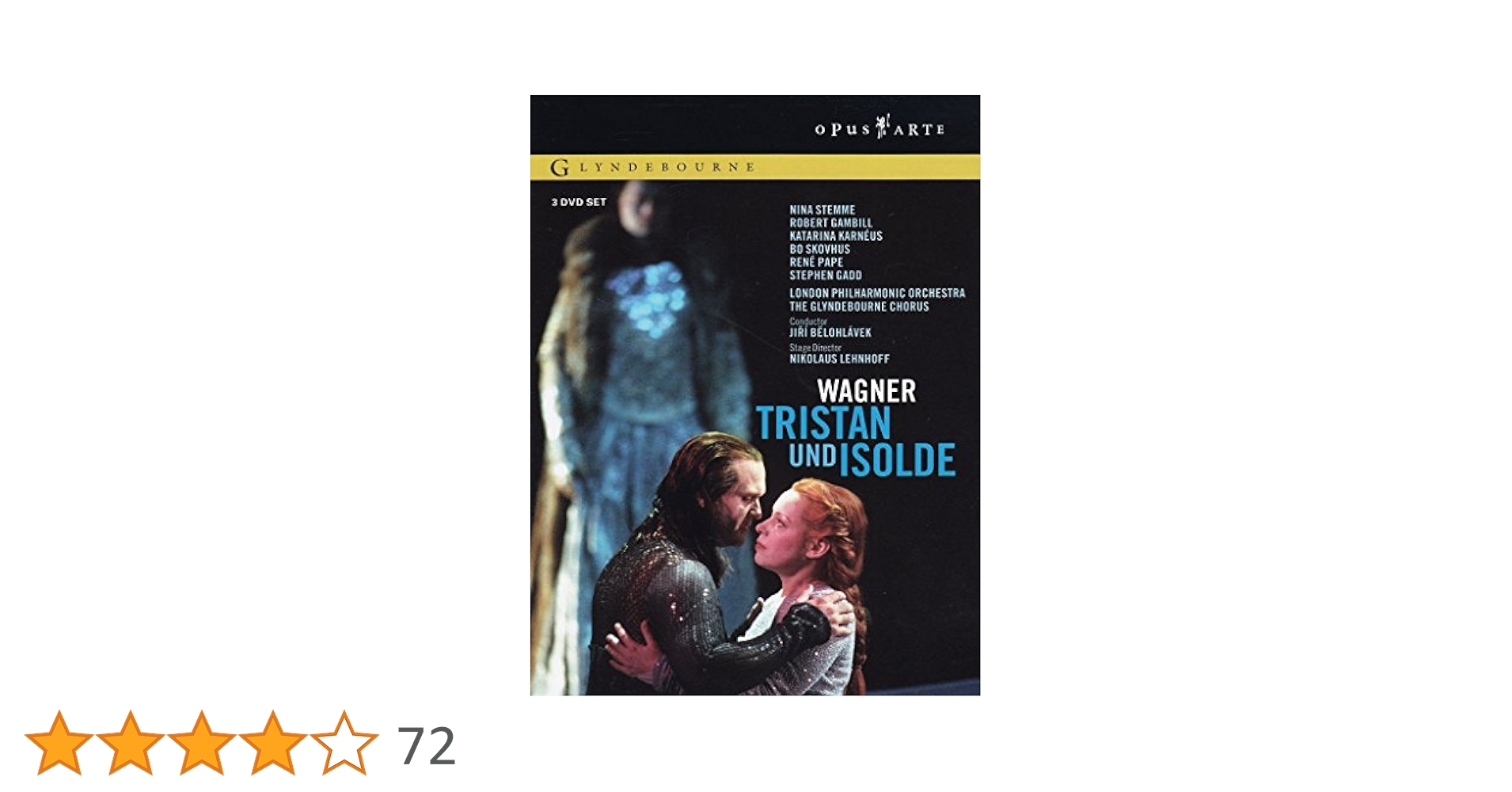 3DVD DVD Wagner Opera Tristan und Isolde Glyndebourne　TDBA5078  Japan /00330 Tristan Und Isolde: Glyndebourne [DVD] [2010]: Amazon.co.uk