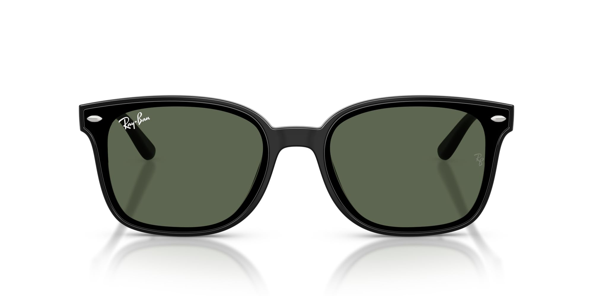 

                                                    Ray-Ban RB4461D Rectangular Sunglasses, Black/Dark